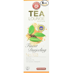 TEEKANNE TEALOUNGE System Finest Darjeeling No. 103, упаковка 6 (6 x 21 г)