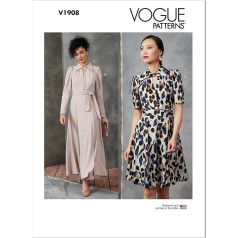 Vogue Sewing Pattern 1908 Misses A (S-M-L-XL-XXL)