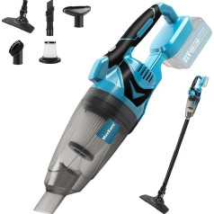 Аккумуляторный пылесос MaxEarn для аккумулятора Makita 18 В, портативный ручной пылесос на 10500 Па, автомобильный пылесос мощностью 140 Вт с 4 насадка