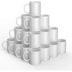 36 керамических настраиваемых кружек белого цвета 340 мл - Cricut