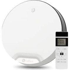 Робот-пылесос LEFANT N1 с пультом дистанционного управления, робот-пылесос с сильным всасыванием 4500 Па, робот-пылесос, самозаряжающийся и тихи