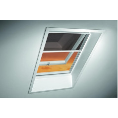 Рулонная штора Original Roto ZRI Insect Screen - Установка на раму - Направляющая шина белая - Рулонные шторы с защитой от насекомых для Designo R8, i8 и серии Class