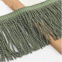 YYCRAFT Oliver Curtain Fringe Bullion Fringe Trim Home Decor 14cm Wide 6m