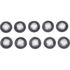 LXYTT фильтр сетка, 10 шт. садовый шланг для душа, силиконовые резиновые шайбы, замена сетки фильтра для стиральной машины, уплотнение крана, ак