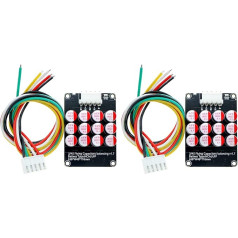 Ocnvlia 2 x 4S Equaliser Balancer Lifepo4//LTO Battery Energy Equalisation Capacitor Board