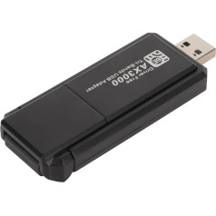 WiFi6 USB адаптер для настольного ПК, 3Gbps USB WiFi донгл с TriBand 2.4G 5G 6G Беспроводная гигабитная сетевая карта 802.11ax для 10 11 ПК