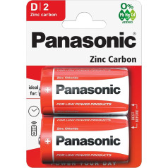 Аккумулятор Panasonic 1147 Zinc R20R D Mono Special Power