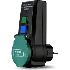 REV Ritter 0515494555 Адаптер безопасности УЗО 16 A 0,03 A черный