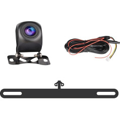AHD камера заднего хода совместима с YZKONG радио, ночного видения Waterprof камера заднего хода с номерной знак автомобиля монтажная рамка