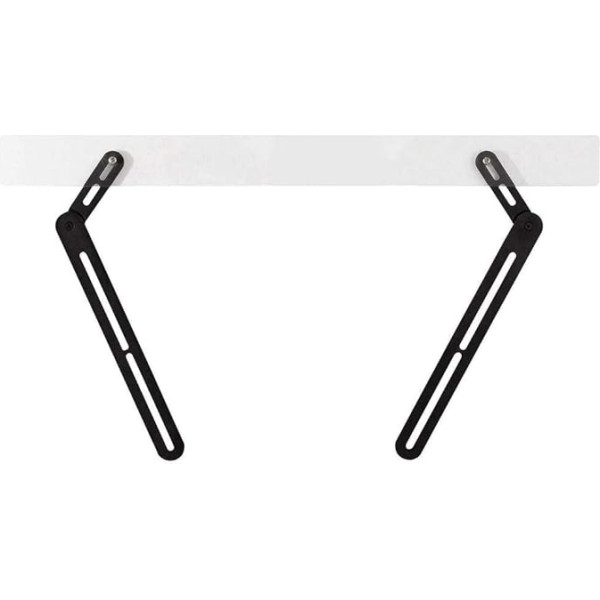 SpeaKa Professional Easy Soundbar Holder Swivel Black 1 Pair
