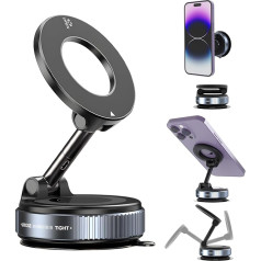 Магнитный держатель мобильного телефона Aischens 360° для автомобиля, держатель на присоске с вакуумным креплением, вращающийся магнитный держ