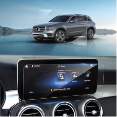 BSTW Совместимость с Mercedes Benz C-Class W205 2019 2020 & GLC X253 2019 2020 2021 навигации экран протектор 10,25 дюймов мультимедийный дисплей закаленное стекло экран 