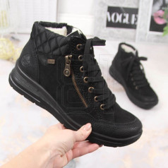 Водонепроницаемые утепленные кожаные ботинки W RKR567 / 38