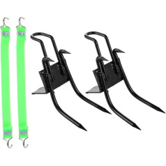 Abaodam дерево восхождение инструмент Высокое качество углеродистой стали шипы обувь с ремнями безопасности для безопасного восхождения на 