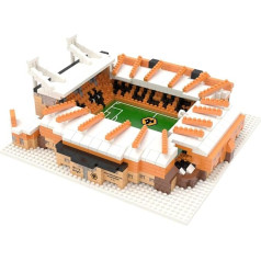 Wolverhampton Wanderers FC Molineux Stadium Building Block Model Microdesigns (Pack of 1319)