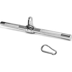 Аксессуары для силовых тренировок, крепление кабеля для жима на трицепс, штанга для трицепса с карабином, штанга для пулдауна LAT с рукоятко