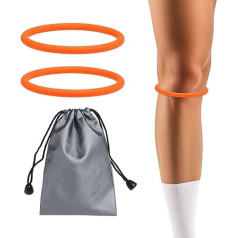 YELARXI коленный ремень силиконовый коленный ремень, сухожилия коленной чашечки поддержки ремень с сумкой для хранения, подходит для боли в к