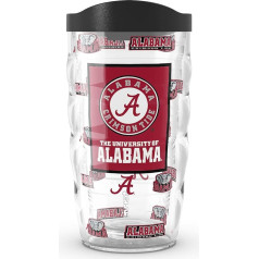 Tervis Alabama Crimson Tide - Overtime Made in USA Тумблер с двойными стенками сохраняет напитки холодными и горячими, 284 мл, классический