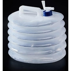 Складной контейнер для воды Hsthe Sea, BPA-бесплатный контейнер для воды с краном, переноска воды в кемпинге, портативное и складное ведро для во