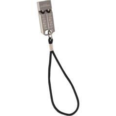 DIYEAH Титановый аварийный свисток с ремешком на запястье Портативный свисток выживания для активного отдыха в походах и чрезвычайных ситуа