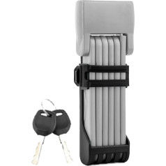 Легкий велосипед безопасности, складной скутер замок крепления кронштейн, 7,09 х 1,97 дюймов, включает в себя 2 ключа, скутер замок для мотоцикл