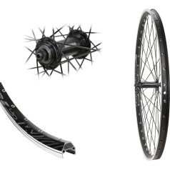 Переднее колесо 26 дюймов MTB DMS19 Shimano Hub TX500 Quick Release Wheel Hollow Chamber Black Eyelets 19-559