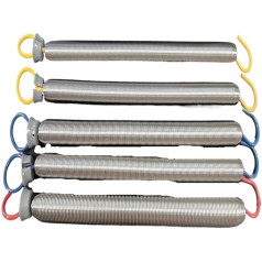 Пилатес Реформер Пружина Натяжения С Крюком 5PCS Пилатес Оборудование Йога Музыка Провод Сталь Пружина Натяжения