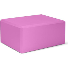 Блок для йоги, большой блок для йоги 9 x 6 x 4 дюйма, прочные блоки из пенопласта для йоги, высокая плотность и нескользящая поверхность для йог