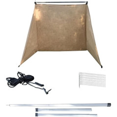 Кемпинг ветрозащита - Кемпинг стол ветрозащита, складной открытый плита ветрозащита, ветрозащита, стол гриль ветрозащита, кемпинг плита ве