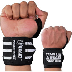 Beast Power Gear жесткие запястья для тяжелой атлетики 18