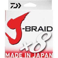 Daiwa J-Braid 8 Braid 0.18mm, 12,0kg/26,5lbs, 150m multicolour