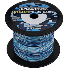 Spiderwire Stealth Camo Braidtm, 36,3 кг Major/36,2 кг 3000YD 2743 M Superline 36,3 кг Blue Heavy/36,2 кг - 3000YD 2743 M