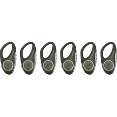 Janasiba 6 x Электронный Нож Высоты Карабин Нож Высоты Ручной Термометр Открытый Рыбалка Прогноз Погоды Измерительное Устройство Открытый Гад