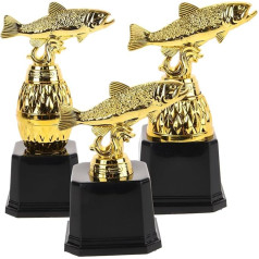 HLUONGTN 3Pcs Конкурс Трофей Награда Трофей Стандартный Трофей Для Детского Сада Праздник Трофей Кубок Партии Трофей Кубок