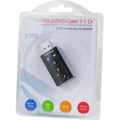 Звуковая карта ak-01 (внешняя; usb 2.0)