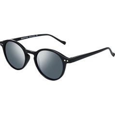 Солнцезащитные очки Zenottic, поляризованные, круглые, ретро-классика с защитой UV 400, винтажная оправа для мужчин и женщин