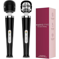 MARIELOVE Magic Wand Massage Stick - высокоэффективный массаж с помощью кабеля | 20 уровней | сильная вибрация и гибкая силиконовая насадка | идеально подход