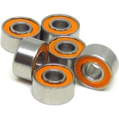 ZAAHH SMR63C-2OS CB Si3N4 Kugeln Angelrolle Lager 3x6x2,5mm Edelstahl Hybrid Keramik Kugellager MR63 RS SMR63C-2RS (Farbe: Smr117c-2os 7x11x3mm, Größe: 10 Stück)