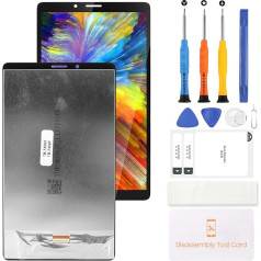 LCD-Bildschirm für Lenovo Tab M7 3rd TB-7306F Ersatz Bildschirm TB-7306 TB-7306F LCD Display Touchscreen Digitizer Montage Reparaturteile mit Werkzeugen (7.0 Zoll Schwarz,Non fur TB-7306X)
