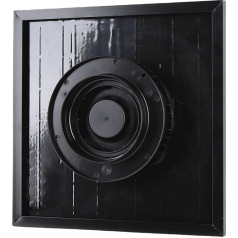 Asixxsix Solar Attic Fan, IP68 Waterproof, 2500 об/мин, 430 cfm, Solar Powered Roof Extractor Fans for Home, Greenhouse, Garage, Shop, RV