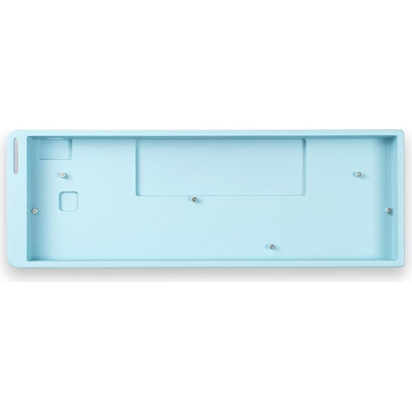 Sumgsn QT60 алюминиевый чехол для клавиатуры 60% синий настроить клавиатуру чехол подходит для Wooting клавиатуры Rakka 61/64 механическая клавиатура