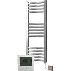 Greened House Электрический полотенцесушитель хром 300W x 800H