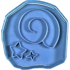 Cuticuter Fosil Animal Crossing Cookie Cutter, голубой