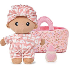 Подарочный набор LeyaDoll Soft Baby Doll - первая кукла с аксессуарами, плюшевая кукла и спутница на ночь, набор мини-кукол розового цвета для девочек 