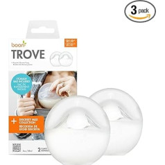 Boon Trove Manual Silicone Breast Pump - Hands Free Breast Pump - Молокоотсос с дорожной сумкой - В упаковке 2 штуки