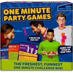 Игры для вечеринок Quickfire - 100 заданий, самые свежие и смешные одноминутные задания для вечера игр, вечеринок, собраний, веселые игры для дете