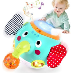 Vanplay Baby Toy 6 месяцев ползание игрушка слон игрушка с музыкой сенсорный детская игрушка подарок мальчик девочка 1 год