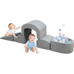 Игровой набор Zerodis Indoor Climbing Activity, блоки для лазания для малышей, мягкая пена высокой плотности для малышей