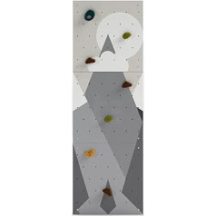 LEZUN 2-в-1 Стена для скалолазания для детей и лестничные столбы для детей LEZUN [L] - 3, 6 и 9 панелей, детская игровая площадка в помещении/на открыто