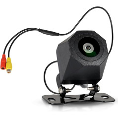 Hodozzy Автомобильная камера заднего вида, HD камера заднего хода с цветным ночным видением, широкоугольная камера парковки, водонепроницаема